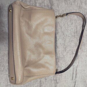 Coccinelle shoulder and handbag pale rose